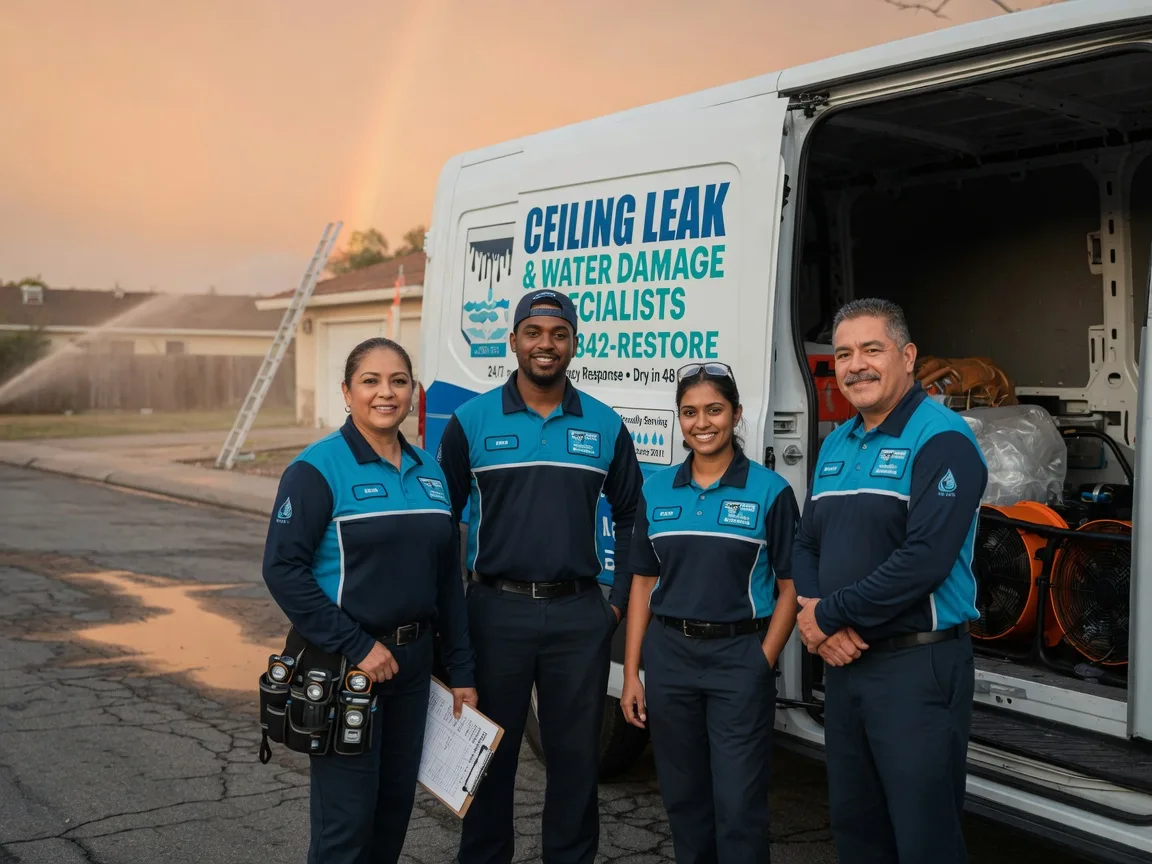 Ceiling Leak Cleanup company in Warsaw, OH